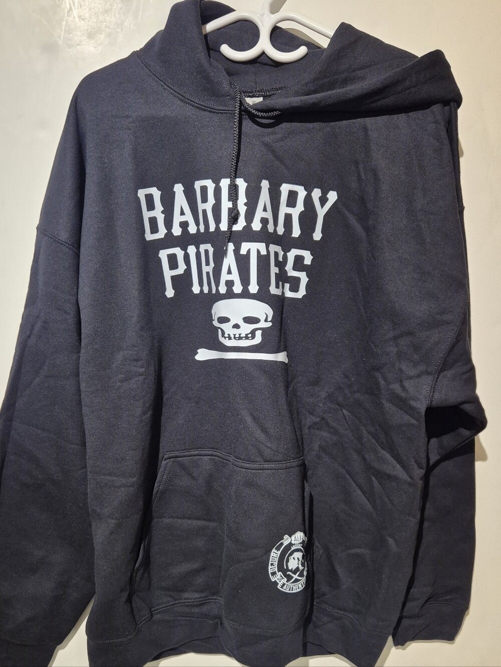 Barbary Pirates Black Pullover Hoodie